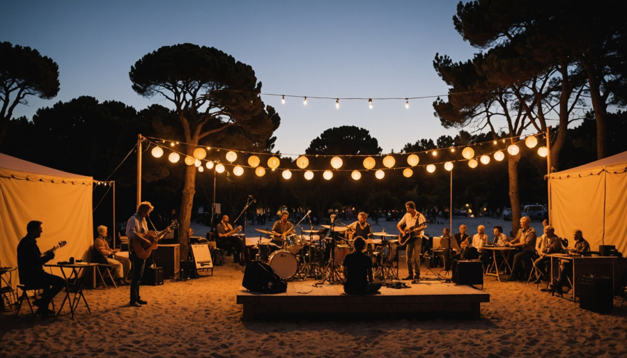 Evening entertainment at fréjus campsite: shows and events at holiday green
